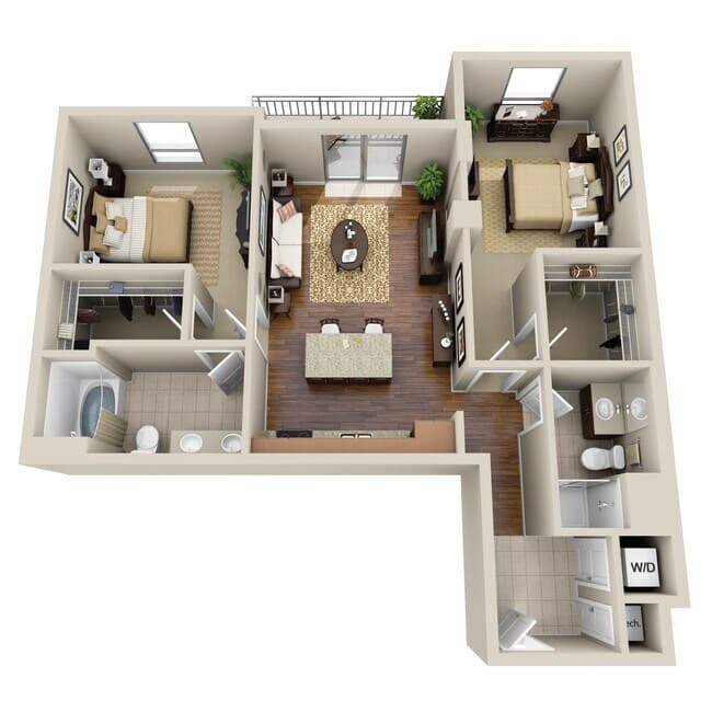 B1R 1718 floor plan