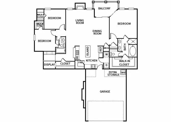 C1 1006 floor plan