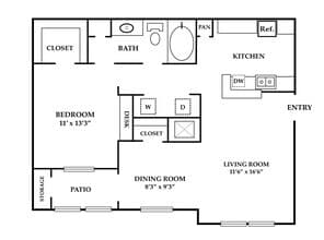 A2 01-1123 floor plan