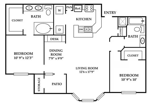 C1 01-435 floor plan