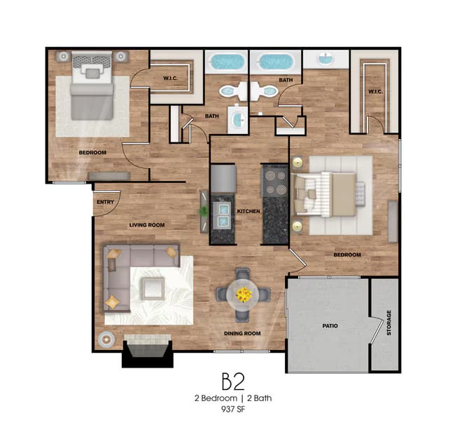 B2-P floor plan