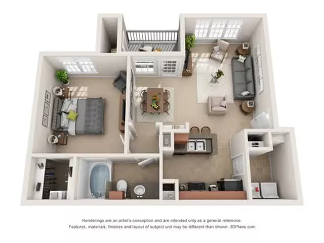 San Francisco 1231 floor plan