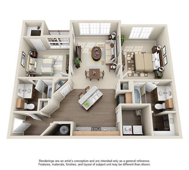 Unit 1215 1215 floor plan