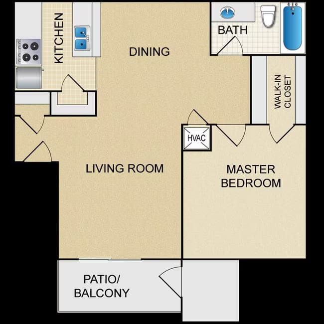 A2 floor plan