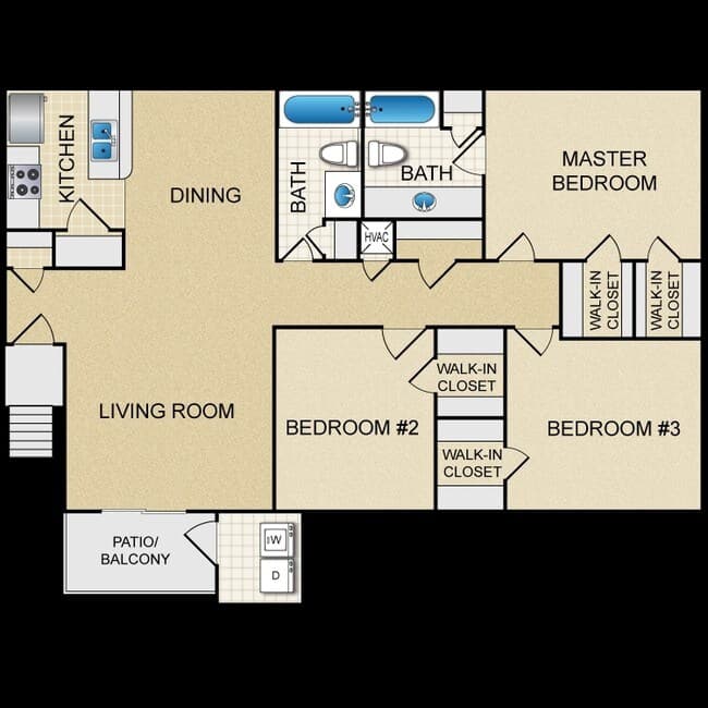 C floor plan