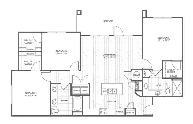 C1 7312 floor plan