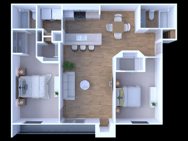 B1 0206 floor plan