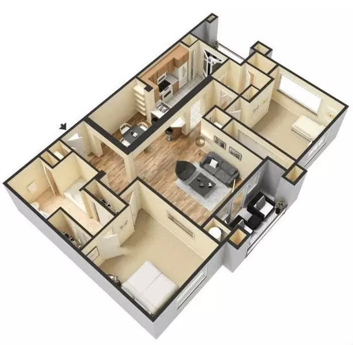Unit 325 325 floor plan