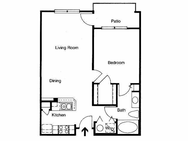 Unit 117 floor plan
