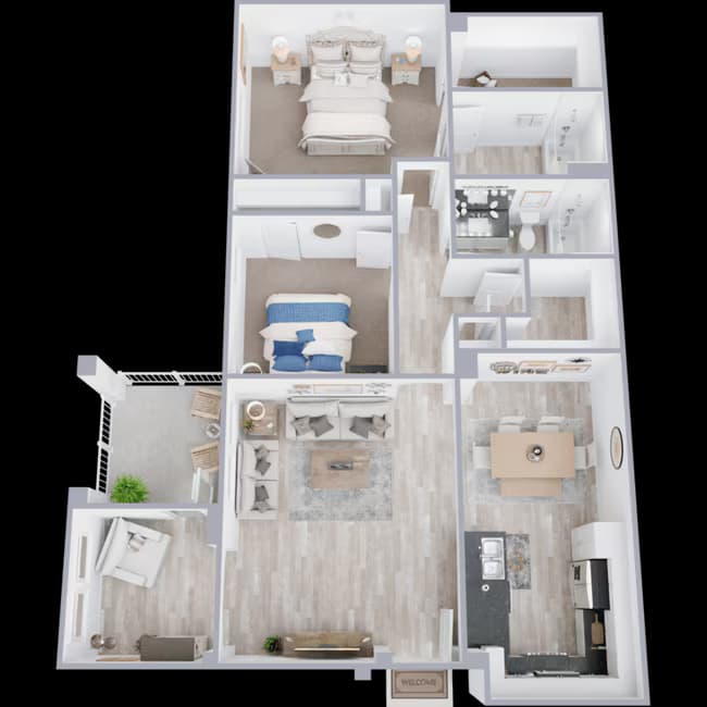B2 - Reef J28 floor plan