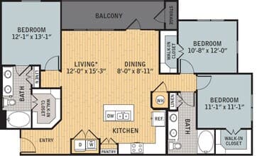 C1A 1419 floor plan