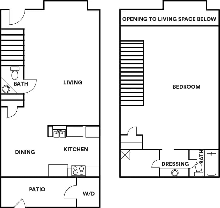 A 520 floor plan