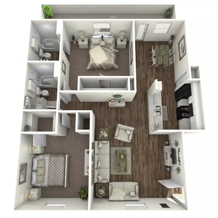 B2 273 floor plan