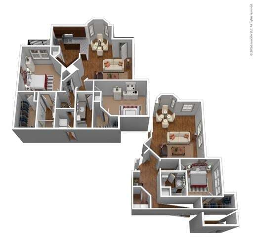 B3G - Attached Garage Included 03103 floor plan