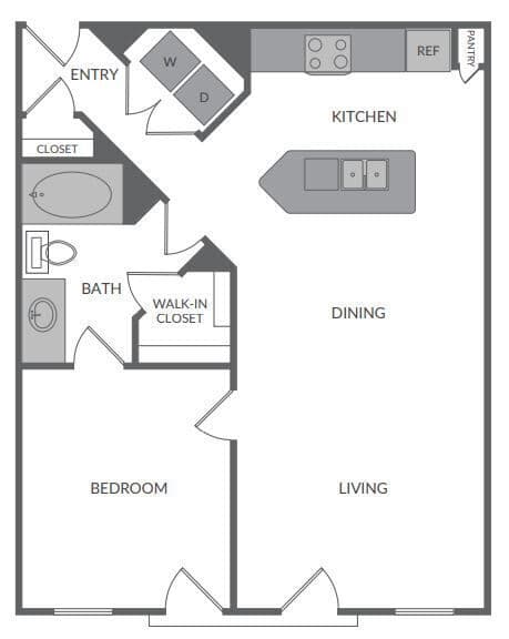Unit 4-4205 floor plan