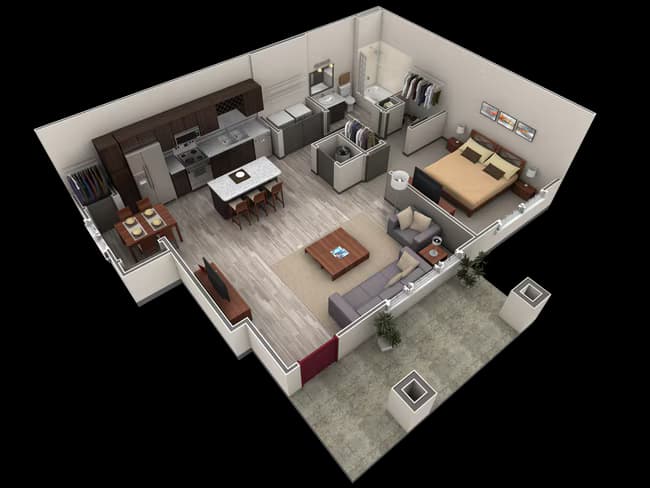 Unit 714 floor plan