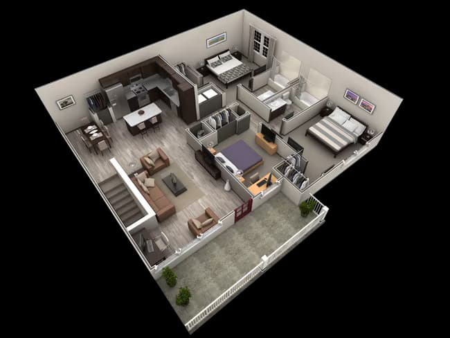 Unit 213 floor plan
