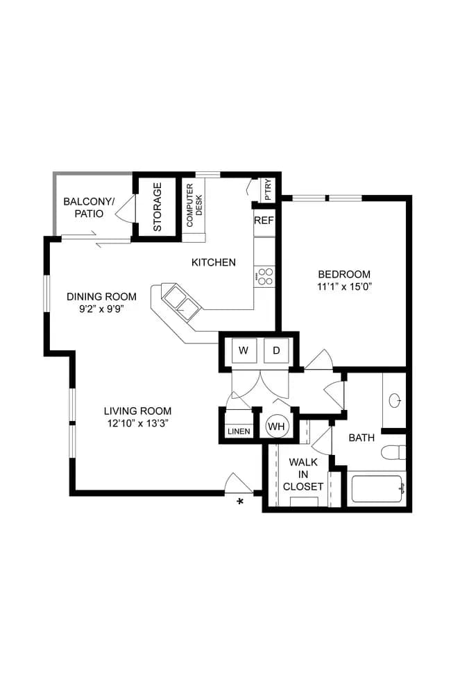 Willow Wood 819 floor plan