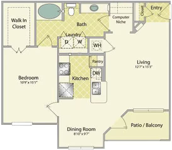 Turnberry 6305 floor plan