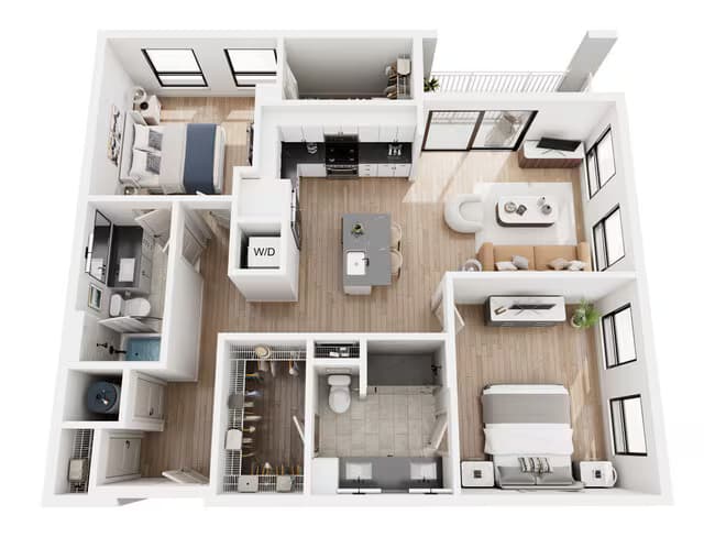 Unit 318 floor plan