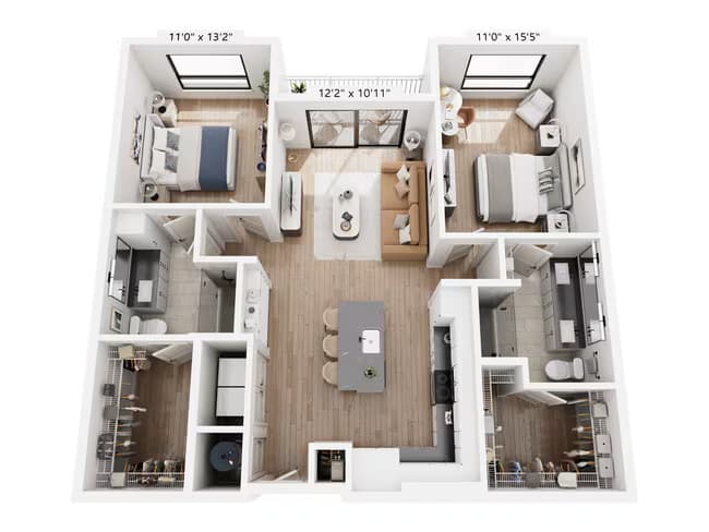 Unit 302 floor plan