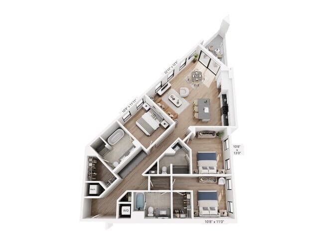 Unit 237 floor plan