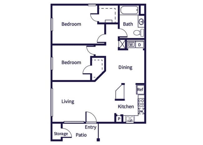 Unit 3903 floor plan