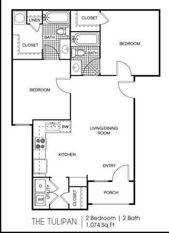 The Tulipan C12 floor plan