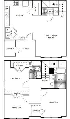 The Valencia D1 floor plan
