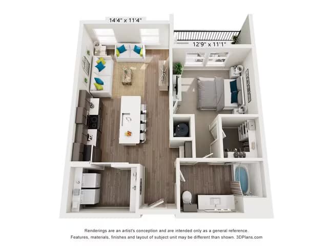 The La Porte 450 floor plan
