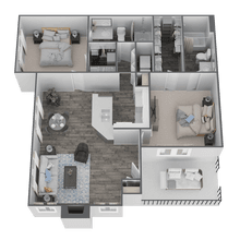 B1 611 floor plan