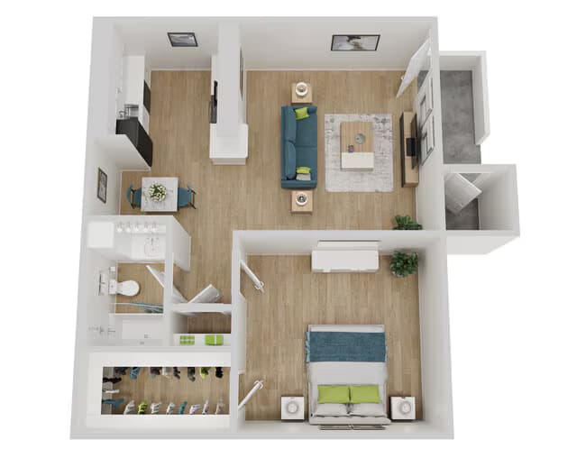 Unit 2110 2110 floor plan