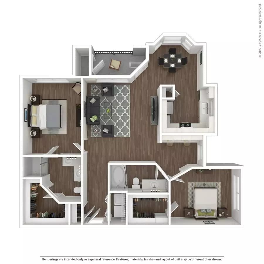 B2 9203 floor plan