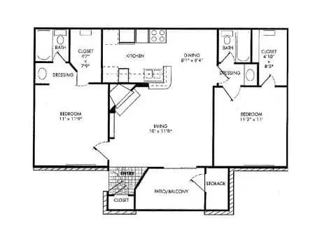 B1 0920 floor plan