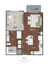 A2H Essential 4111 floor plan