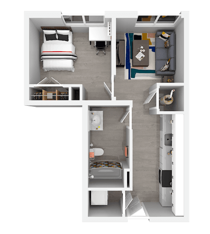 A1 Private floor plan