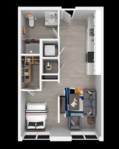 A2 Private floor plan