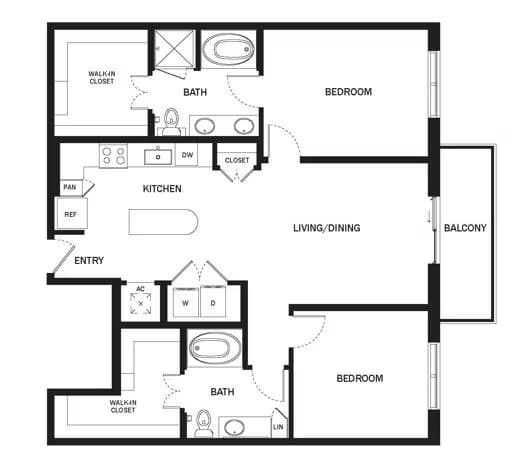 B6 841 floor plan