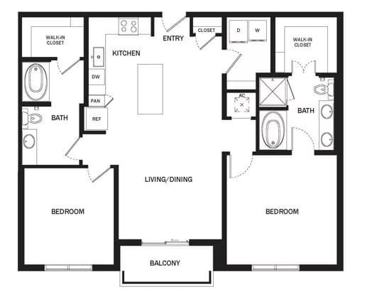 B7 622 floor plan