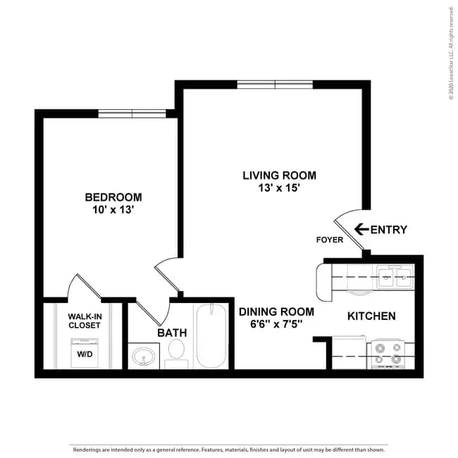 Unit 916 floor plan
