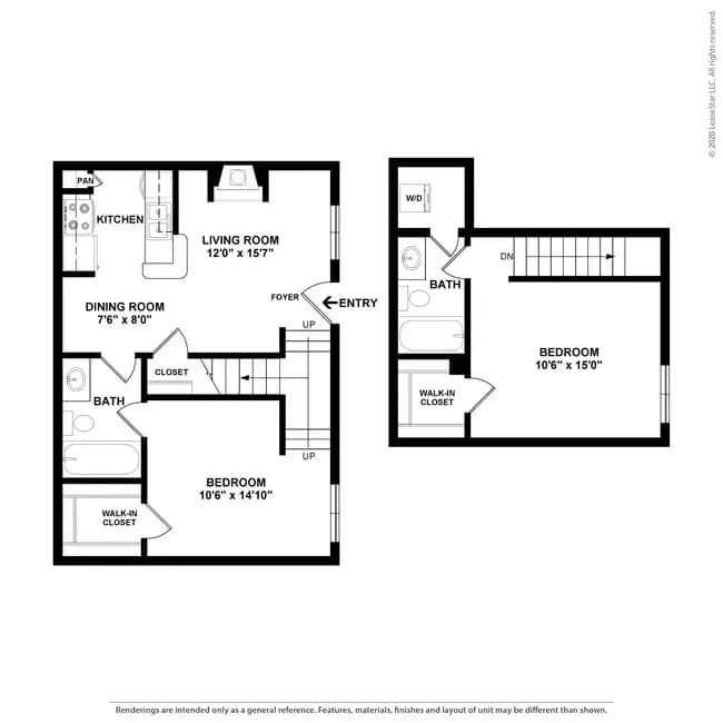 Unit 2509 floor plan