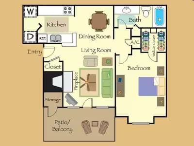 A2 1803 floor plan