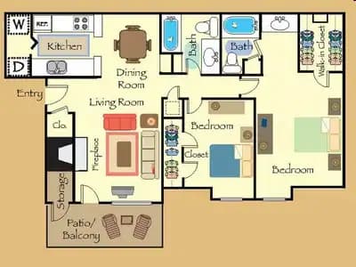 B3 0602 floor plan