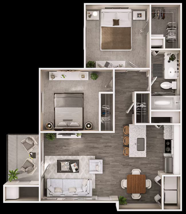 Unit 00621 floor plan