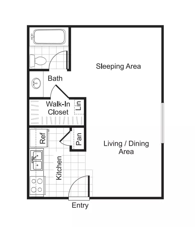 E1 715 floor plan