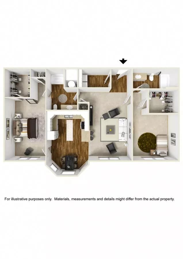 Unit 18-1831 18-1831 floor plan