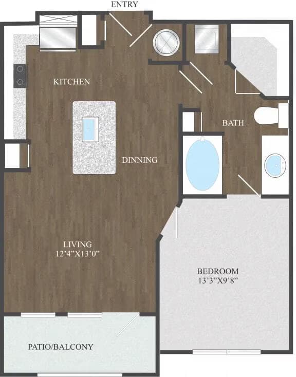 Unit 115 floor plan