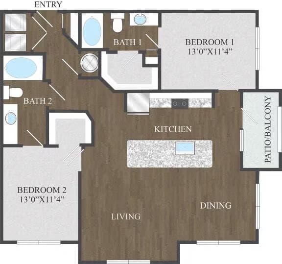 Unit 139 floor plan