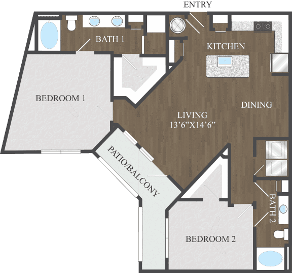 Unit 248 floor plan