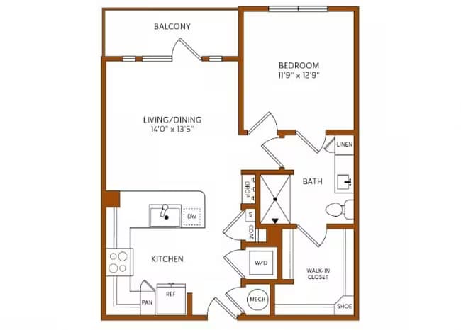 A4 345 floor plan
